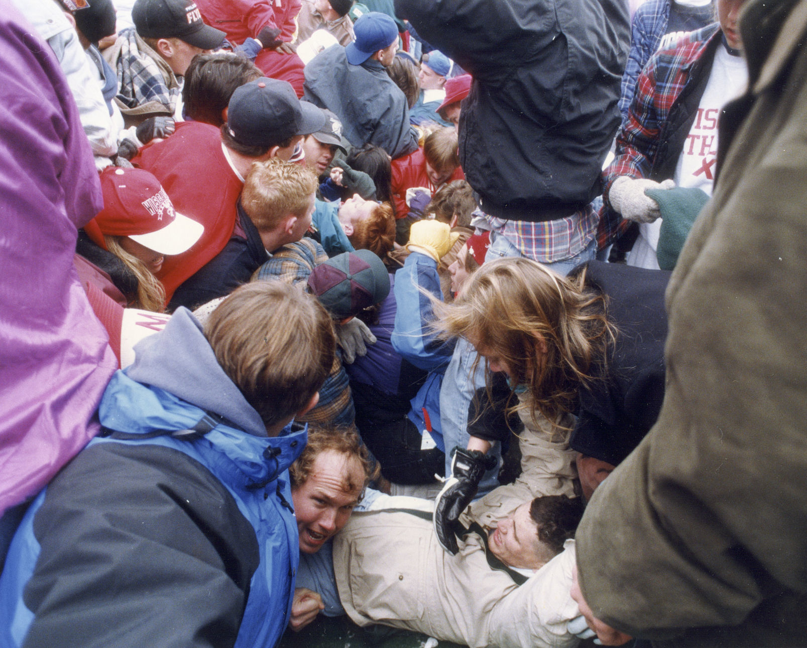 Camp Randall stampede